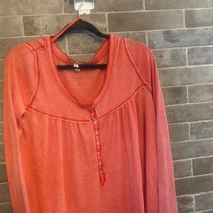 We The Free, waffle knit, Thermal Kai snap long sleeve